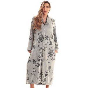 Just Love Plush Zipper Lounger Robe 6794 - 1 of 3
