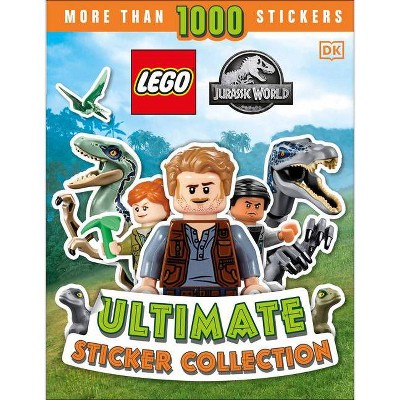 Lego Jurassic World Ultimate Sticker Collection - by Julia March (Paperback)