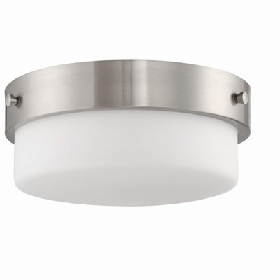 Craftmade Lighting Oak Street 2 - Light Flush Mount in  Brushed Polished Nickel
