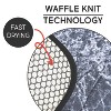 Trio Home Dish Drying Mat, Super Absorbent Ventilation Mesh, Microfiber Counter Mat, For Pots & Pans, Dishes, Utensils - 16”x19” - 4 of 4
