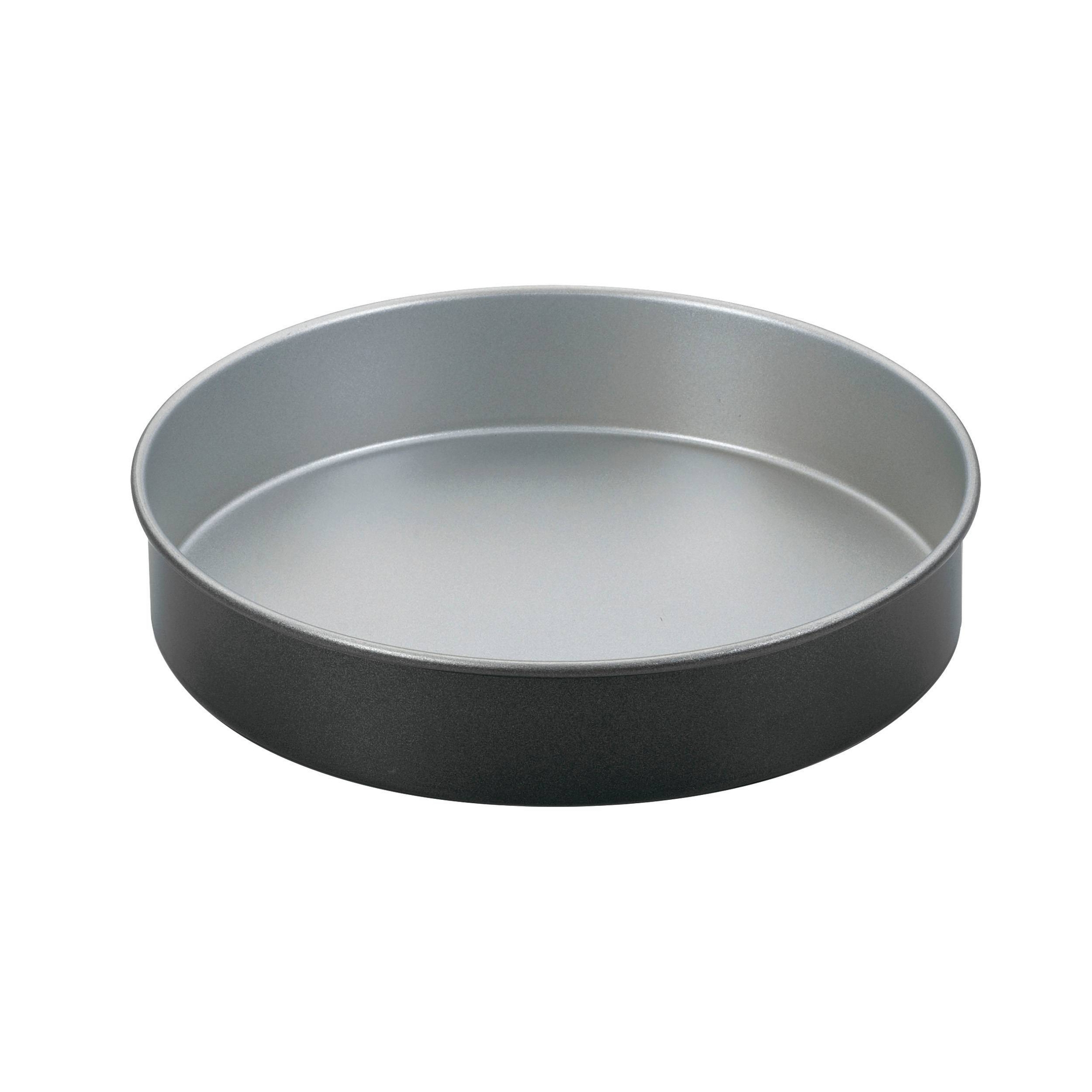 Cuisinart Chef's Classic 9" Non-Stick Two-Toned Round Cake Pan - AMB-9RCK: Carbon Steel, Dishwasher-Safe Baking Tin