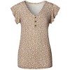 Women's 2 Pk Ruffle Sleeve Tops - LASCANA - 4 of 4
