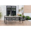Amazonia Bahia 7pc Aluminum Rectangular Patio Dining Set Gray - 3 of 4