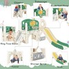 JUJABU Freestanding Castle Climbing Crawling Playhouse with Slide - 4 of 4