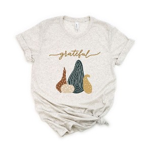 Simply Sage Market Women's Boho Grateful Pumpkins Short Sleeve Graphic Tee - 1 of 4