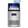 RAPSUAR 17in.120 lbs./24H Built-in/Freestanding Commercial Ice Maker With 30 lbs. Storage Bin - 3 of 4
