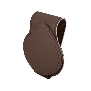 Unique Bargains Universal Magnet Adsorption Card Clip Car Sunglasses Holder 3.35"x2.56" - 1 of 4