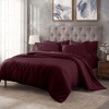 Egyptian Cotton 400 Thread Count Solid Duvet Cover Set by Blue Nile Mills - 2 of 4