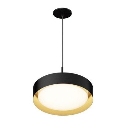 ET2 Lighting Echo 1 - Light Pendant in  Black/Gold
