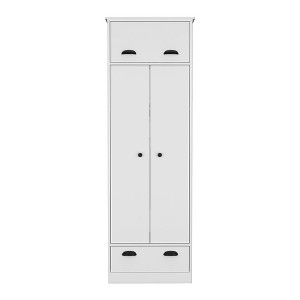 NicBex Armoire Wardrobe Closet Storage Cabinet with Double Doors for Bedroom - 1 of 4