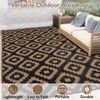 coucheta Outdoor Rugs for Patio, Waterproof,  Reversible, Plastic Straw Rugs, Camping Outdoor Carpet for RV Deck Balcony Porch Picnic Beach Decor - 4 of 4