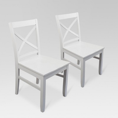 target white dining chairs