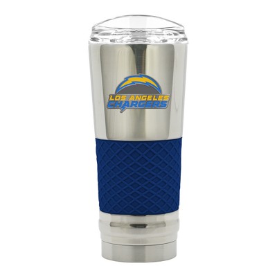 NFL Los Angeles Chargers 24oz Draft Tumbler with Chrome Finish