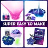 Original Stationery 22-Pieces Mini Galaxy Slime Kit, Includes Glitters and Glow in the Dark Powder, Christmas and Thanksgiving Gifts - 3 of 4