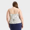 Women's Linen Blend Vest - A New Day™ - 2 of 3