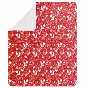 Holiday Reversible Plush Throw 50"x60" - 1 of 3