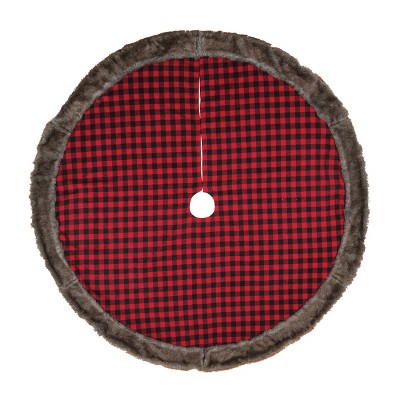 C&F Home Buffalo Check Tree Skirt