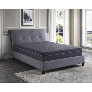 TinyHomie 11-inch Bed Mattress Gel-Infused Memory Foam Hybrid Mattress, Dark Gray, Mattress in a Box - 1 of 4