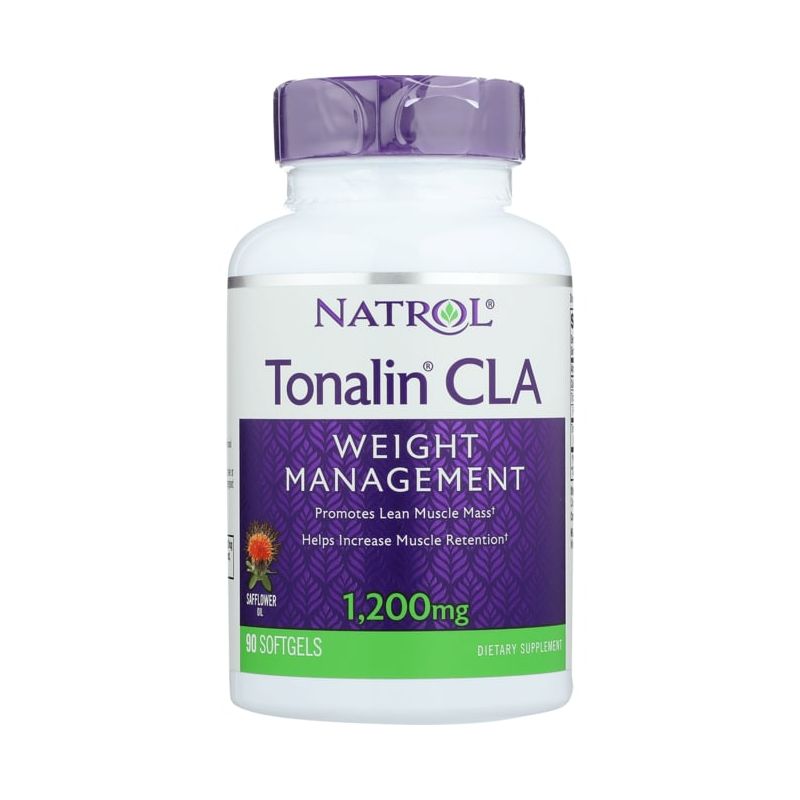 Natrol Weight Loss Supplements Tonalin CLA 1,200 mg Softgel 90ct, 1 of 4