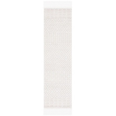 Casablanca Csb276 Hand Woven Runner Rug - Ivory - 2'3