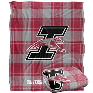University Of Indianapolis Campus Plaid Spirit Silky Touch Super Soft Throw Blanket 50x60 - 1 of 4