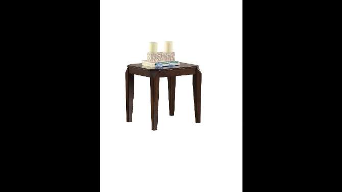 Docila End Table Walnut - Acme Furniture, 2 of 5, play video