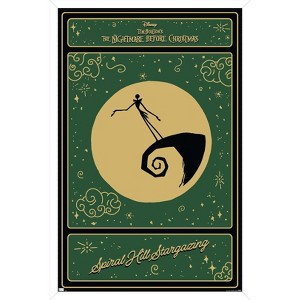 Trends International Disney Tim Burton's The Nightmare Before Christmas - Spiral Hill Stargazing Framed Wall Poster Prints - 1 of 4