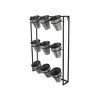 HomeRoots Nine Pot Metal Framed Wall Planter - 4 of 4