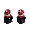 Transpac Ceramic Penguin Salt and Pepper Shaker Set Multicolor Christmas Tabletop Decor Gift for Holiday Dining - 2 of 3