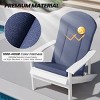 Crestlive Products 50 inch Adirondack Chair Cushion - 4 of 4