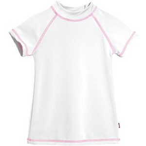 City Threads USA-Made Girls UPF 50+ Short Sleeve Rashguard - 1 of 4