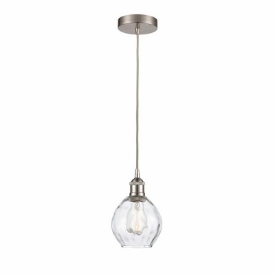 Waverly - 1 Light Mini Pendant In Industrial Style-9.25 Inches Tall and 6 Inches Wide