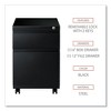 Alera File Pedestal with Full-Length Pull, Left or Right, 2-Drawers: Box/File, Legal/Letter, Black, 14.96" x 19.29" x 21.65" - 3 of 4