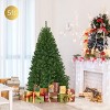 Costway 5Ft Pre-Lit Artificial Christmas Tree Hinged 150 LED Lights - 3 of 4