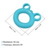 Unique Bargains Athletes Workout Rock Climbing Silicone Ring Hand Finger Forearm Grip Trainers - 2 of 4