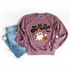 Tis The Season Ghost Retro -  Womens Sweatshirt - 2 of 3