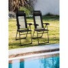 28"Adjustable Folding Recliner Chairs - 2 of 4