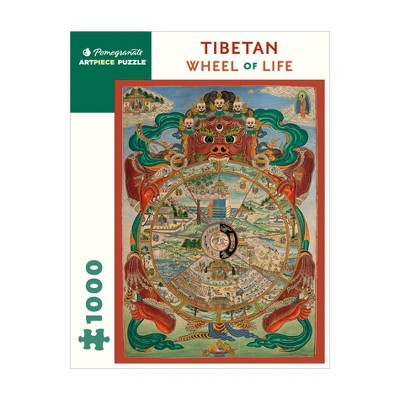 Pomegranate Tibetan Wheel of Life Jigsaw Puzzle - 1000pc