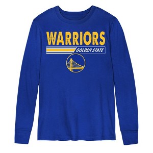 NBA Golden State Warriors Boys' Long Sleeve T-Shirt - 1 of 1