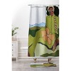 Deny Designs Cortney Herron Bloom Shower Curtain Green/Brown - 3 of 3
