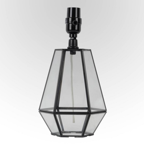 jury Datum heilige Small Terrarium Table Lamp Base Black - Threshold™ : Target