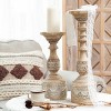 Slickblue Vintage Decorative Stand Beige Candle Holders in Small & Large Size - 3 of 4