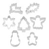 R&M International 7 Piece Christmas Cookie Cutter Set - 2 of 3