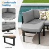 CAVINAS Patio Sectional Set, Outdoor Sofa Set with Cushions, Modern Outdoor Couch Set for Garden, Balcony - 2 of 4