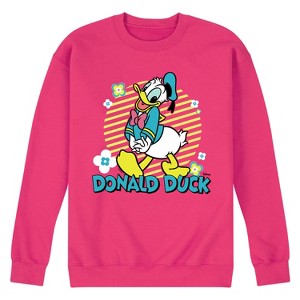 Men's - Disney - Donald Duck Graphic Fleece Sweatshirt - 1 of 3