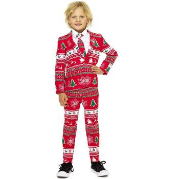 OppoSuits Boys Christmas Suits