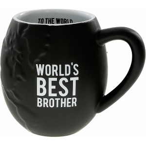 Pavilion Gift Company - World's Best Brother - 20 oz Embossed Mug - Drinkware - 1 of 1