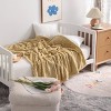 Flannel Fuzzy Toddler Blanket, Fluffy Warm and Lightweight Baby Plush Blanket - NTBAY - 4 of 4