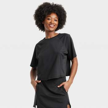 Women's Mesh Boxy Short Sleeve Shirt - All In Motion™