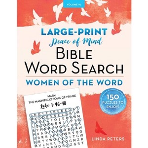 Peace of Mind Bible Word Search Women of the Word - by  Linda Peters (Paperback) - 1 of 1